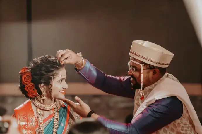 Indian Wedding Couple Photoshoot 